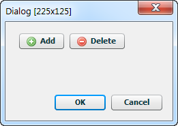 Button icons in a dialog