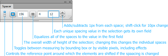 Spacer panel